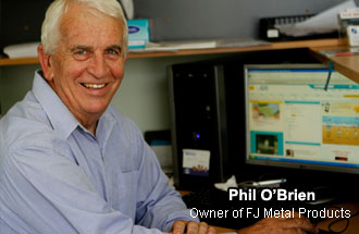 Phil O’Brien - Owner of FJ Metals Phil O’Brien - Owner of FJ Metals